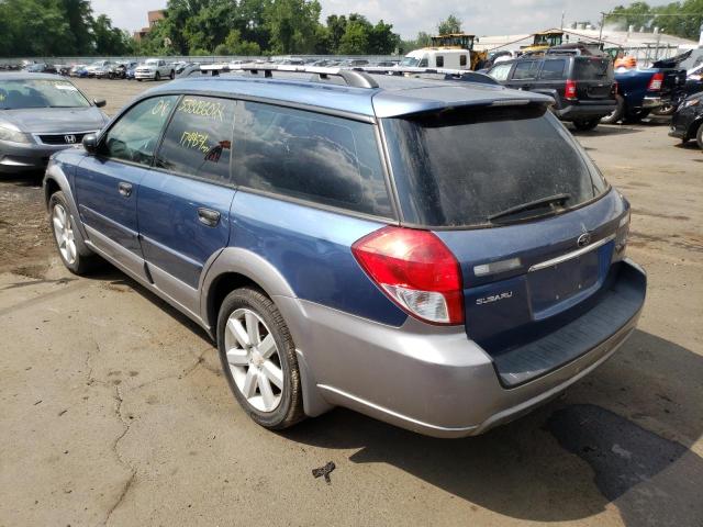Photo 3 from auction – 2008 SUBARU OUTBACK 2. with VIN 4S4BP61C486360019