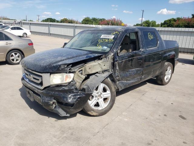 Photo 2 from auction – 2010 HONDA RIDGELINE with VIN 5FPYK1F50AB005635