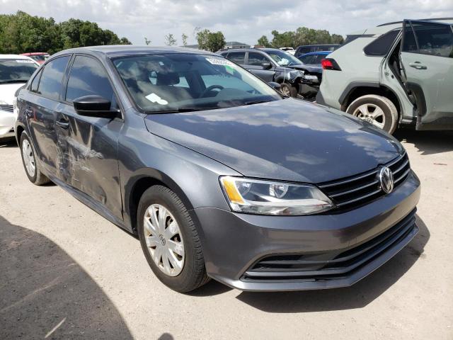 VOLKSWAGEN JETTA BASE 2015 with VIN 3VW2K7AJXFM406177 - Photo from auction