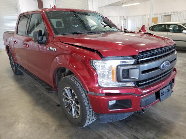 FORD F150 SUPER 2018 with VIN 1FTEW1EP2JFD60997 - Photo from auction