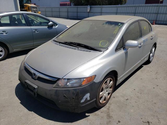 Photo 2 from auction – 2007 HONDA CIVIC LX with VIN 2HGFA16537H303622