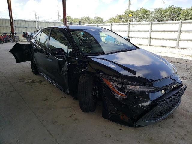 TOYOTA COROLLA LE 2022 with VIN JTDEPMAE0NJ215365 - Photo from auction