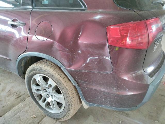 Photo 9 from auction – 2007 ACURA MDX TECHNO with VIN 2HNYD28437H531834