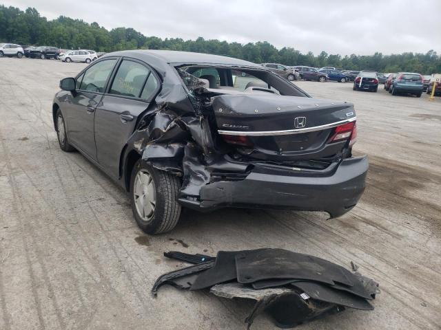 Photo 3 from auction – 2013 HONDA CIVIC HF with VIN 2HGFB2F61DH530699