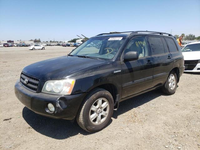 Photo 2 from auction – 2002 TOYOTA HIGHLANDER with VIN JTEGF21A720038405
