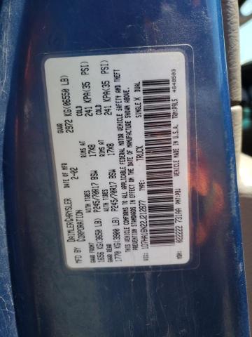 Photo 10 from auction – 2002 DODGE RAM 1500 with VIN 1D7HA16N22J212877
