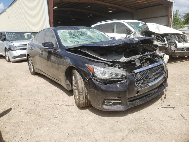INFINITI Q50 BASE 2014 with VIN JN1BV7AP8EM678027 - Photo from auction