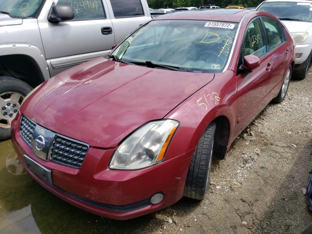 Photo 2 from auction – 2004 NISSAN MAXIMA SE with VIN 1N4BA41E54C913208