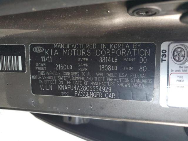 Photo 10 from auction – 2012 KIA FORTE EX with VIN KNAFU4A28C5554929