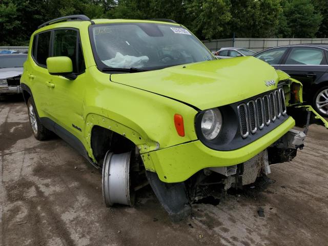 JEEP RENEGADE L 2017 with VIN ZACCJBBB7HPG19074 - Photo from auction