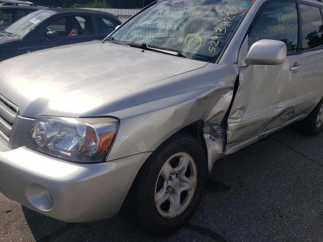 Photo 9 from auction – 2006 TOYOTA HIGHLANDER with VIN JTEGD21A860132532