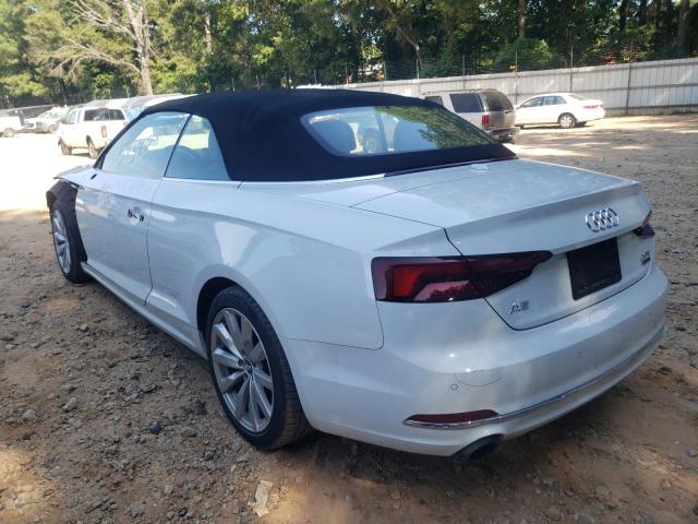 Photo 3 from auction – 2018 AUDI A5 PRESTIG with VIN WAU2NGF58JN009665