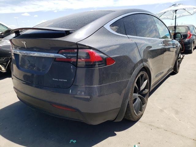 Photo 4 from auction – 2020 TESLA MODEL X with VIN 5YJXCBE2XLF263842