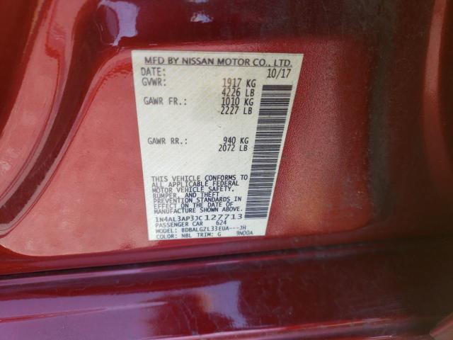 Photo 10 from auction – 2018 NISSAN ALTIMA 2.5 with VIN 1N4AL3AP3JC127713
