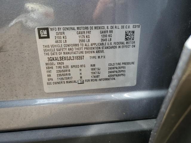 Photo 10 from auction – 2018 GMC TERRAIN DE with VIN 3GKALSEX0JL318397