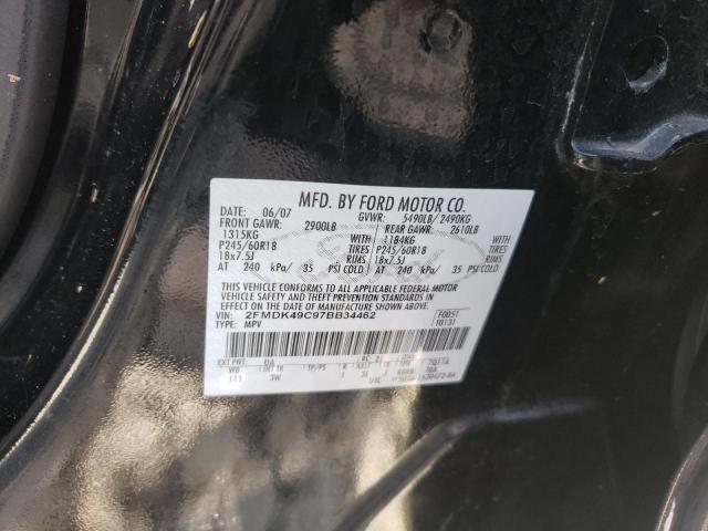Photo 10 from auction – 2007 FORD EDGE SEL P with VIN 2FMDK49C97BB34462