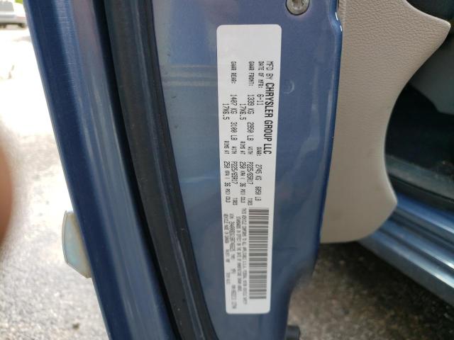 Photo 10 from auction – 2011 CHRYSLER TOWN & COU with VIN 2A4RR8DG1BR746625