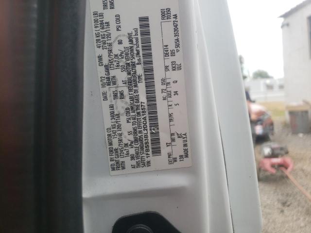 Photo 10 from auction – 2013 FORD 1220 with VIN 1FBSS3BL2DDA18577