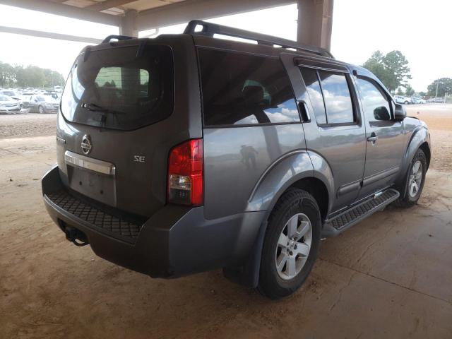 Photo 4 from auction – 2008 NISSAN PATHFINDER with VIN 5N1AR18BX8C658419