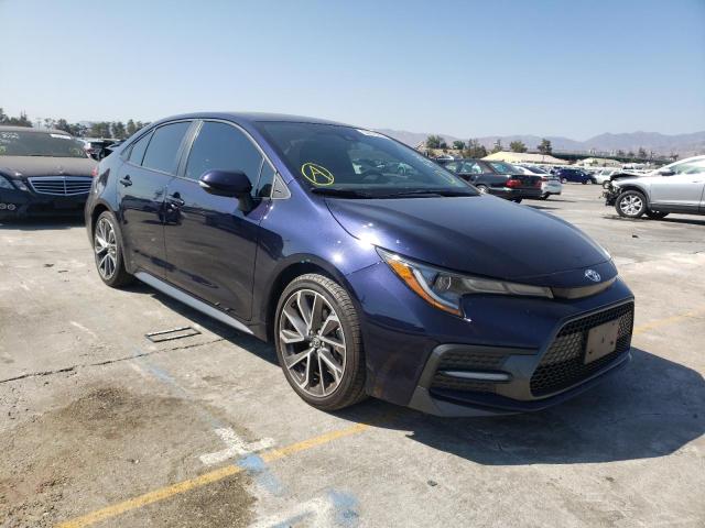 TOYOTA COROLLA SE 2020 with VIN 5YFS4RCE3LP053505 - Photo from auction