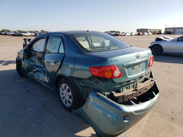 Photo 3 from auction – 2009 TOYOTA COROLLA BA with VIN 1NXBU40E79Z067390