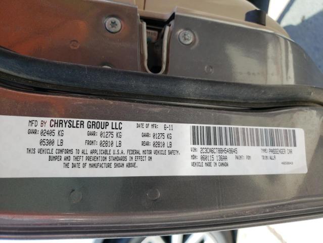 Photo 10 from auction – 2011 CHRYSLER 300C with VIN 2C3CA6CT8BH549645