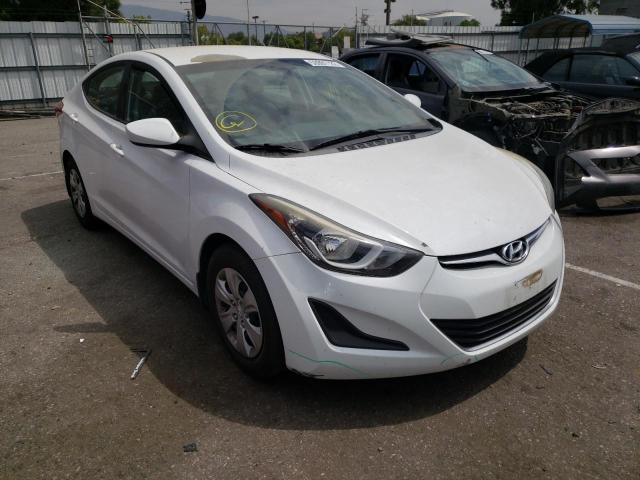 Photo 1 from auction – 2016 HYUNDAI ELANTRA SE with VIN 5NPDH4AE1GH758342