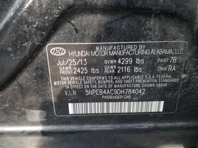 Photo 10 from auction – 2013 HYUNDAI SONATA GLS with VIN 5NPEB4AC9DH784042