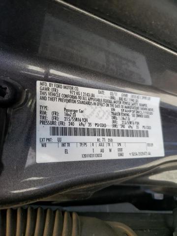 Photo 10 from auction – 2012 FORD FOCUS SE with VIN 1FAHP3F28CL115320