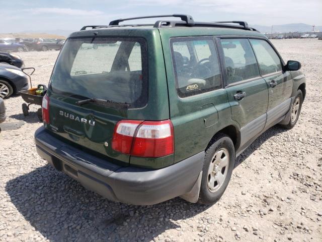 Photo 4 from auction – 2002 SUBARU FORESTER with VIN JF1SF63572G758094
