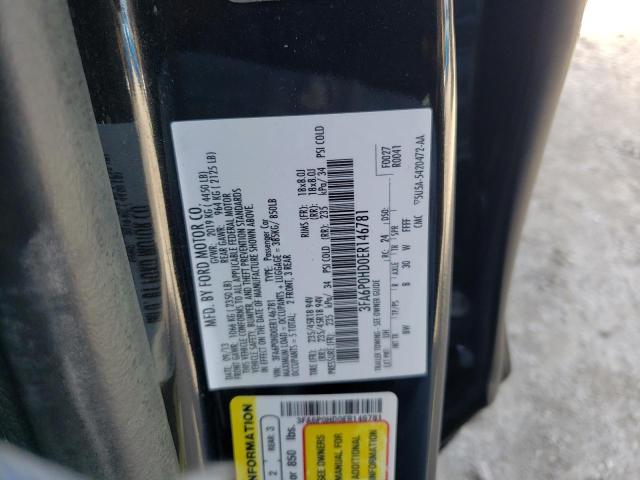 Photo 10 from auction – 2014 FORD FUSION with VIN 3FA6P0HD0ER146781