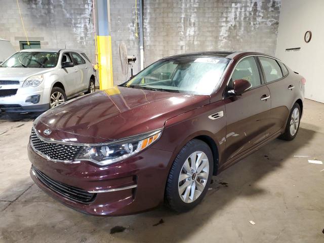 Photo 2 from auction – 2016 KIA OPTIMA EX with VIN 5XXGU4L37GG042822