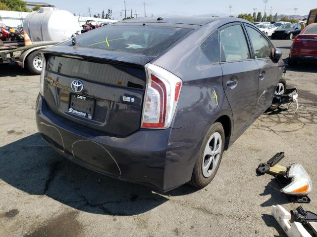Photo 4 from auction – 2014 TOYOTA PRIUS with VIN JTDKN3DU3E1858461