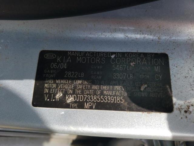 Photo 10 from auction – 2005 KIA SORENTO EX with VIN KNDJD733855339185