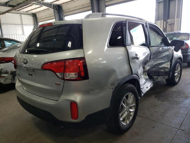 Photo 4 from auction – 2014 KIA SORENTO LX with VIN 5XYKTCA60EG496827