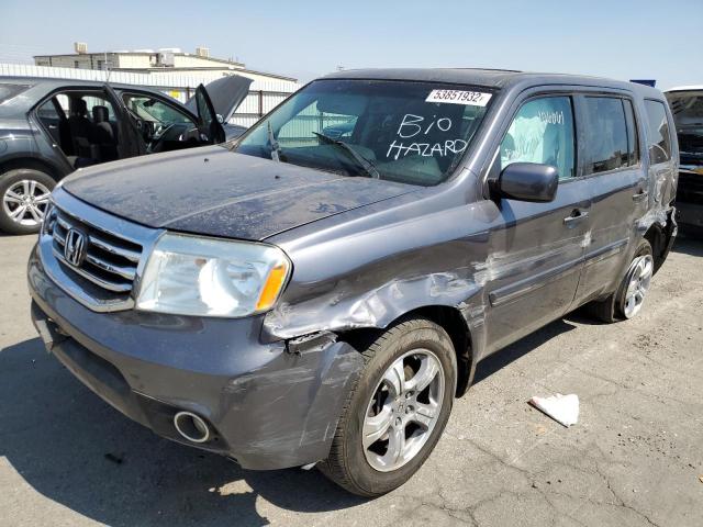 Photo 2 from auction – 2014 HONDA PILOT EXL with VIN 5FNYF3H50EB016193