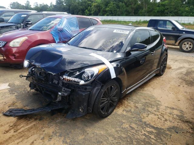 Photo 2 from auction – 2016 HYUNDAI VELOSTER T with VIN KMHTC6AE9GU295972