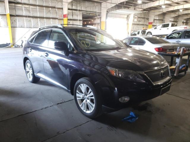 LEXUS RX 450 2011 with VIN JTJBC1BA7B2034792 - Photo from auction