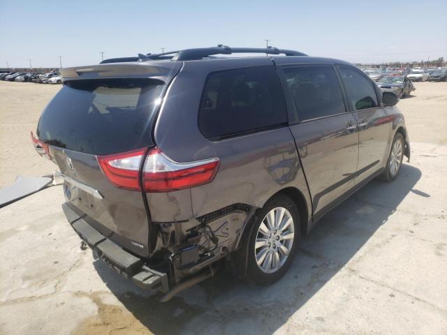 Photo 4 from auction – 2017 TOYOTA SIENNA XLE with VIN 5TDYZ3DC2HS825772