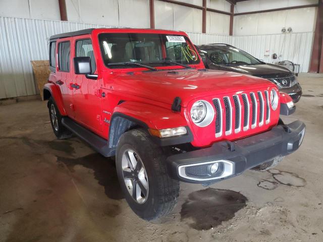 Photo 1 from auction – 2021 JEEP WRANGLER U with VIN 1C4HJXEN6MW540985