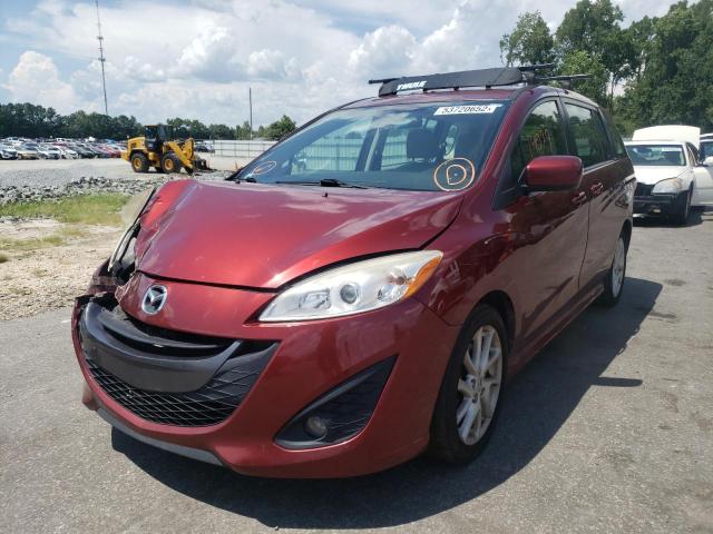 Photo 2 from auction – 2012 MAZDA 5 with VIN JM1CW2CL3C0107027