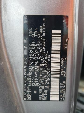 Photo 10 from auction – 2006 TOYOTA TUNDRA ACC with VIN 5TBBT44136S477322
