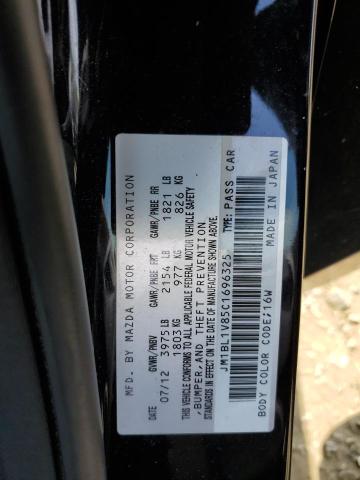 Photo 10 from auction – 2012 MAZDA 3 I with VIN JM1BL1V85C1696325