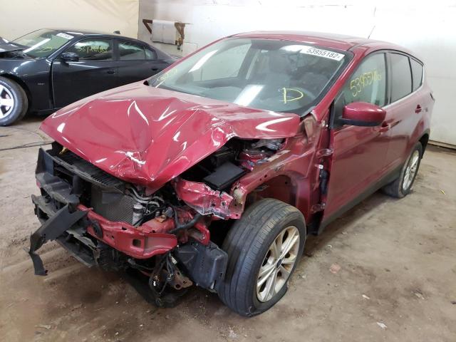 Photo 2 from auction – 2017 FORD ESCAPE SE with VIN 1FMCU0GD7HUF05236
