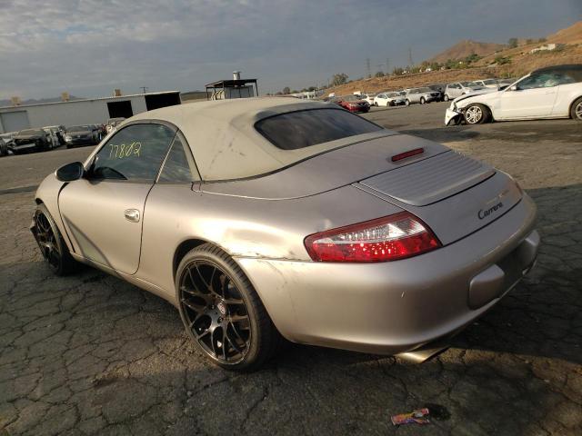 Photo 3 from auction – 2003 PORSCHE 911 CARRER with VIN WP0CA29903S653640