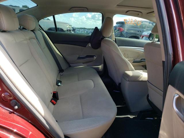 Photo 6 from auction – 2013 HONDA CIVIC EX with VIN 19XFB2F82DE079973