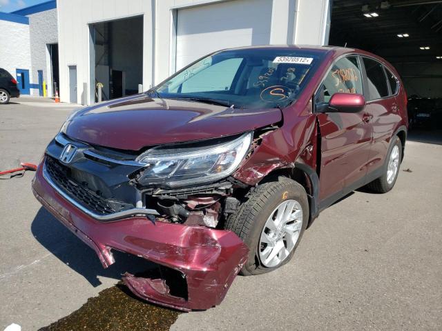 Photo 2 from auction – 2016 HONDA CR-V EX with VIN 5J6RM4H51GL053294