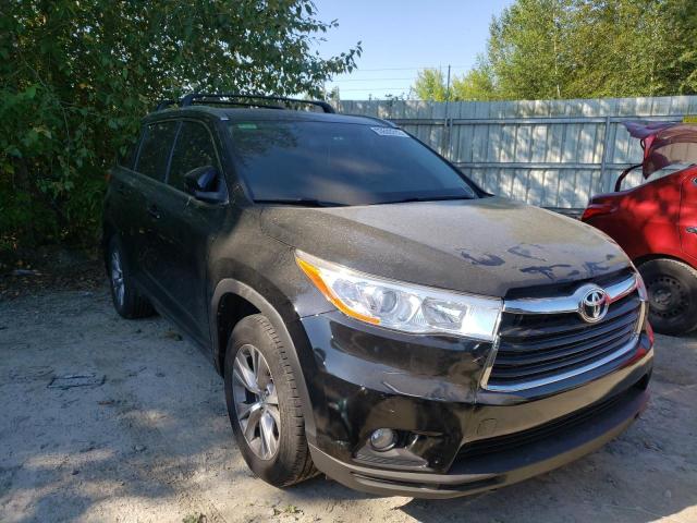 TOYOTA HIGHLANDER 2014 with VIN 5TDJKRFH3ES065820 - Photo from auction