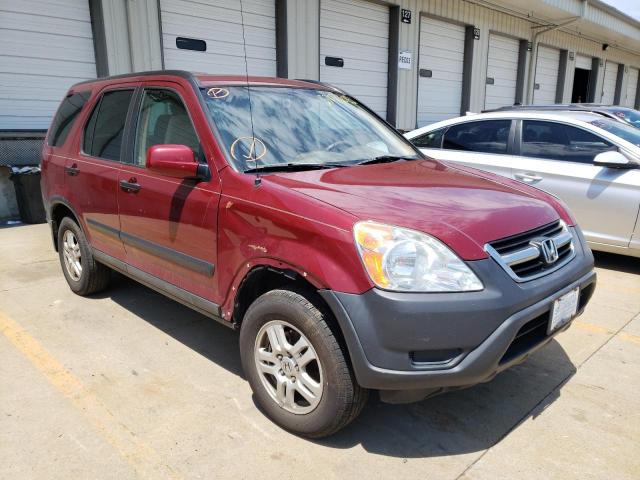 HONDA CR-V EX 2004 with VIN SHSRD77854U201988 - Photo from auction
