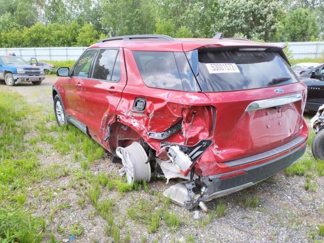Photo 3 from auction – 2021 FORD EXPLORER X with VIN 1FMSK8DH4MGA04112